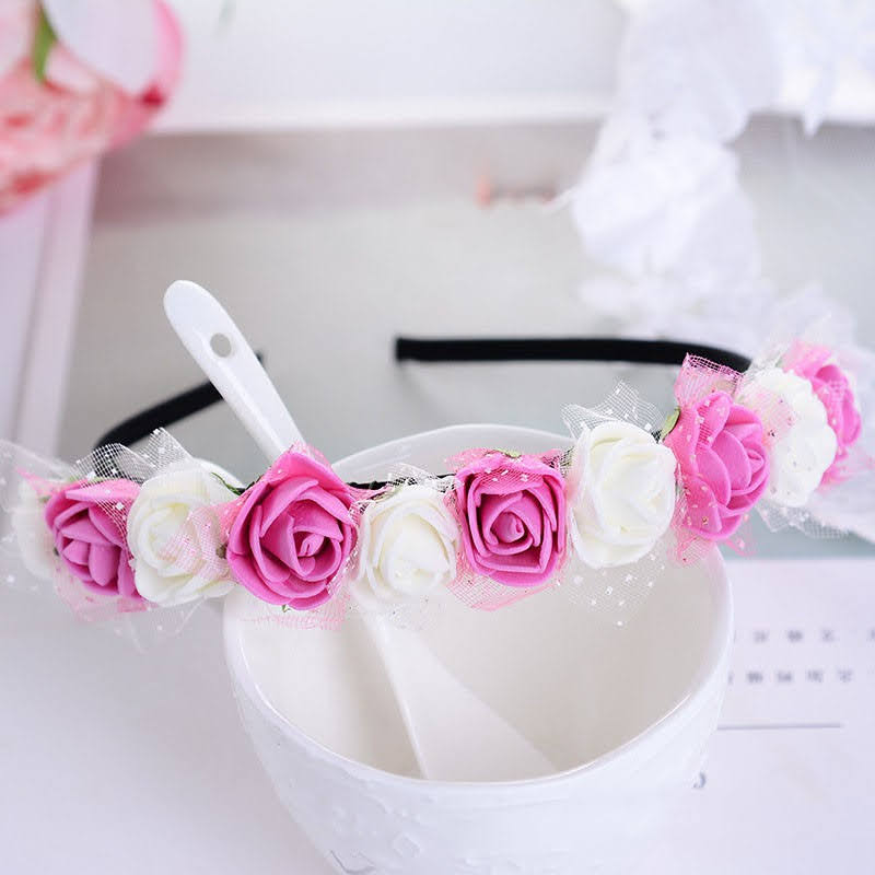Phụ kiện Cài tóc hoa hồng