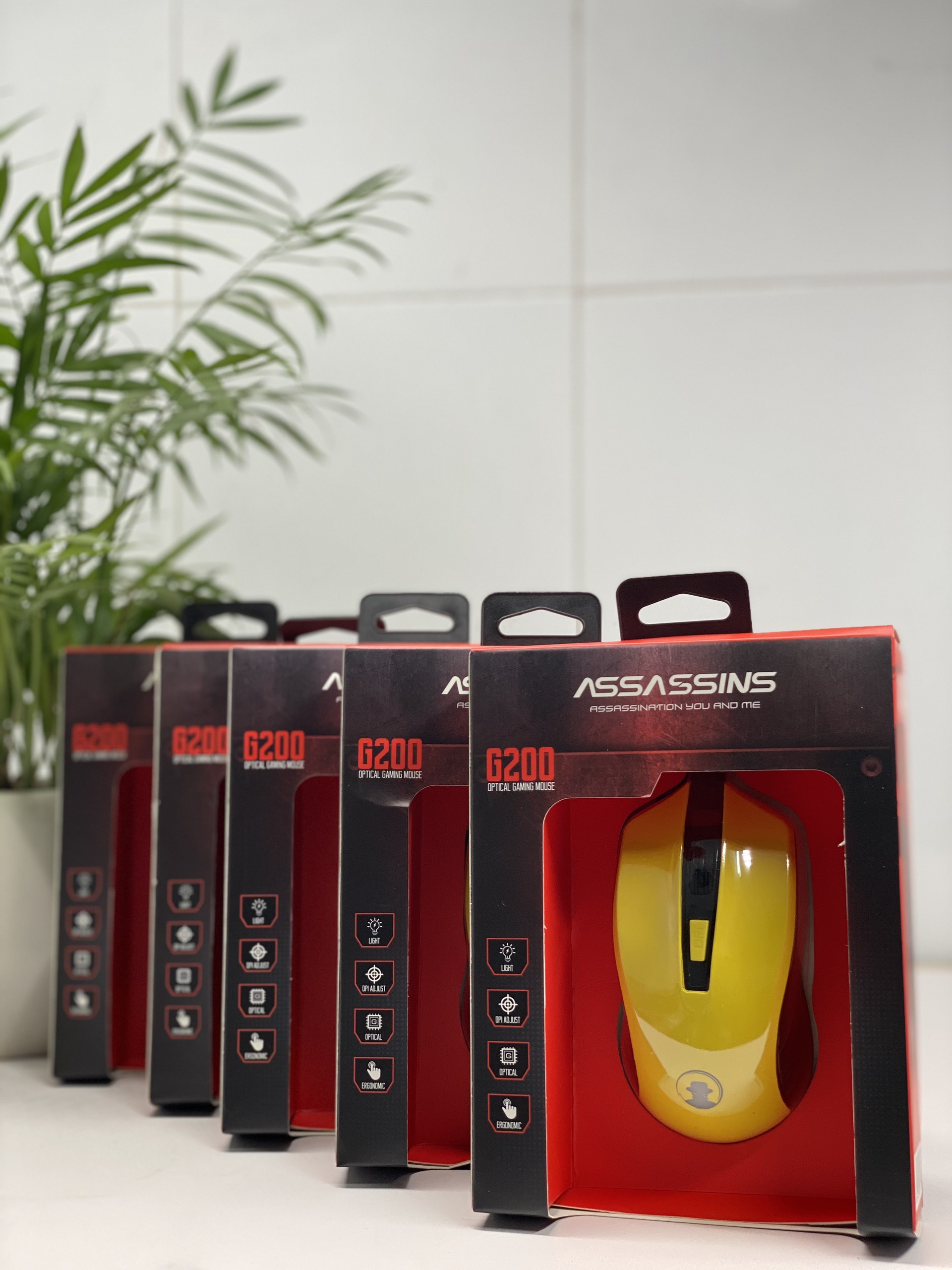 Chuột Gaming có dây Assassins G200 - Hàng Chính Hãng