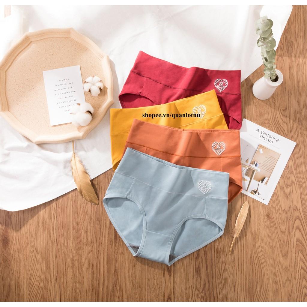 Quần Lót Cotton Gen Bụng Bóp Eo Màng Kháng Khuẩn Cao Cấp CC02