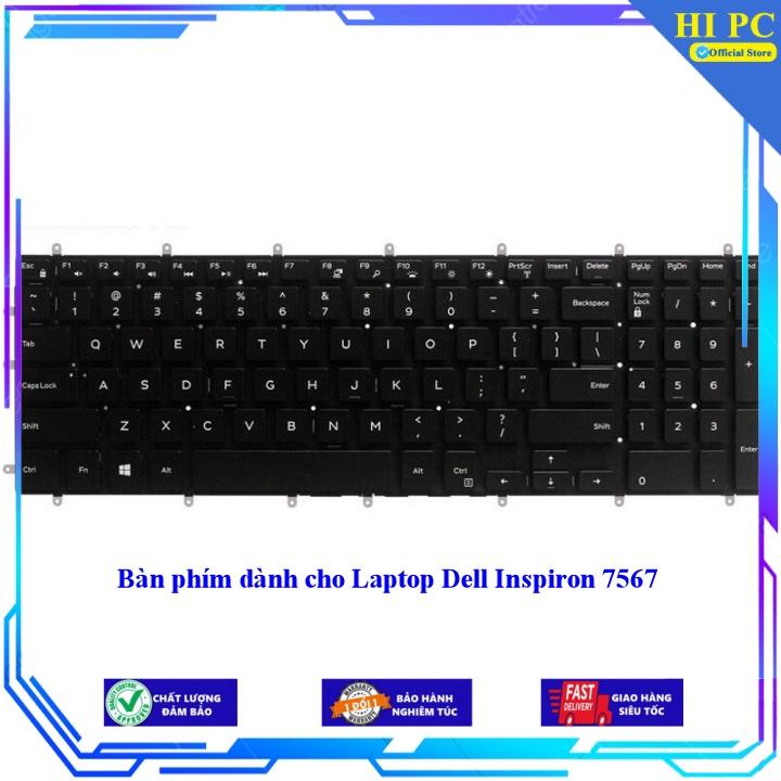 Bàn phím dành cho Laptop Dell Inspiron 7567 - Phím Zin - Hàng Nhập Khẩu