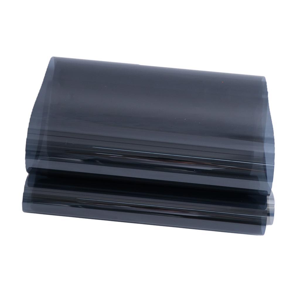2 Pcs Heat Control Adhesive PET Building Window Film Blocking Film 200x30cm