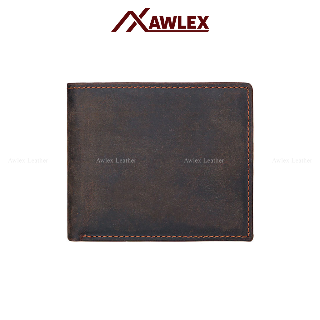 Ví nam, bóp nam da bò sáp A0005