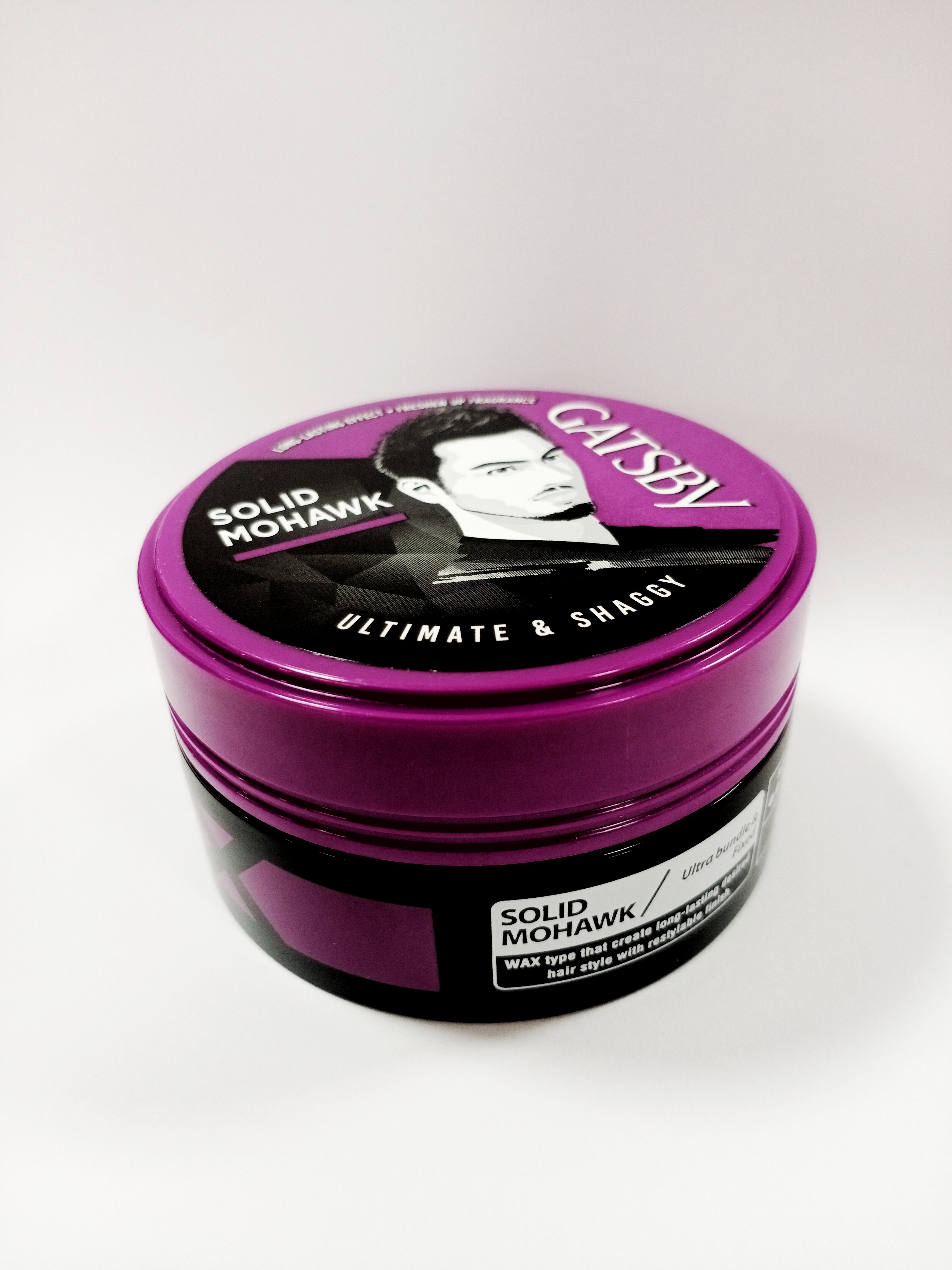 GATSBY STYLING WAX ULTIMATE &amp; SHAGGY 75G - SÁP TẠO KIỂU TÓC GIỮ NẾP VỮNG CHẮC