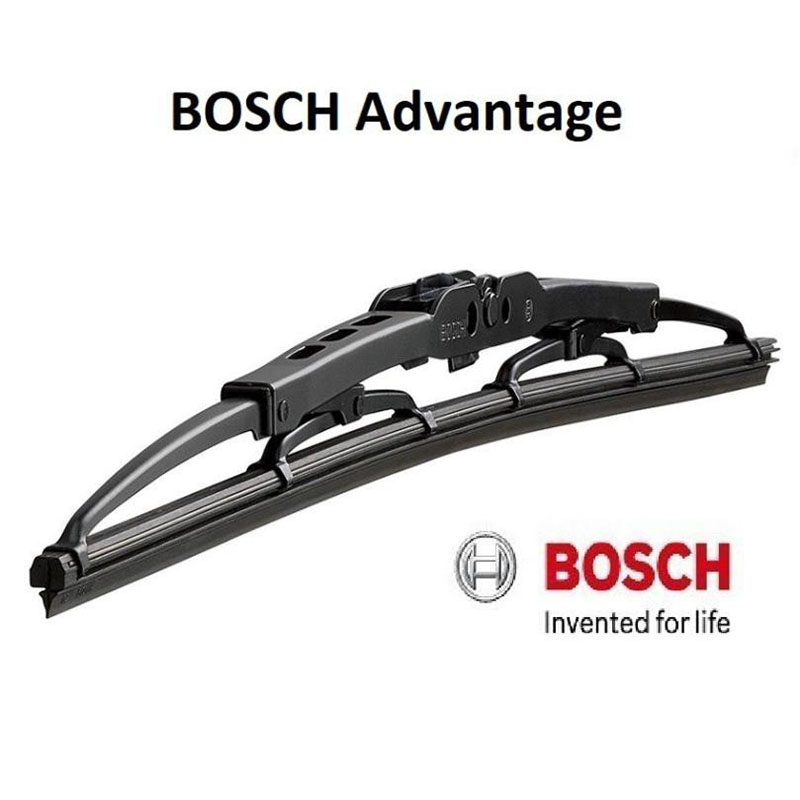 Gạt mưa thân cứng Bosch Advantage giá rẻ phù hợp cho xe dịch vụ và xe gia đình