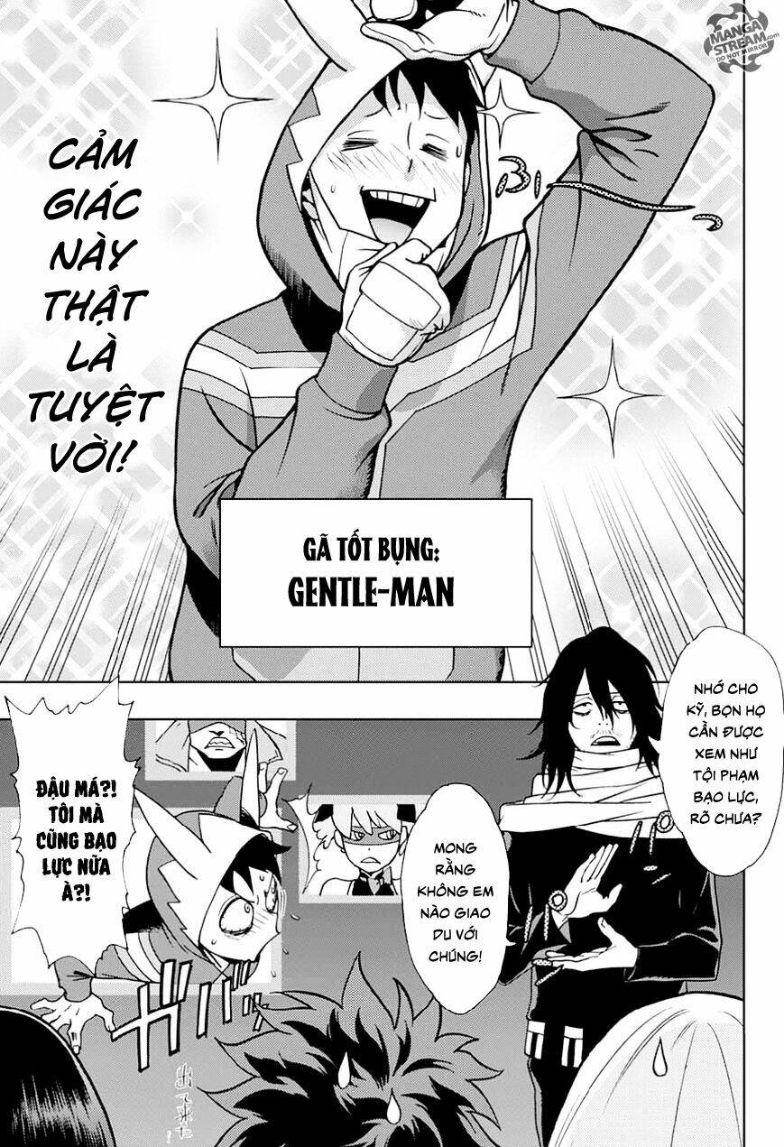 học viện siêu anh hùng: quái hiệp chapter 0 9