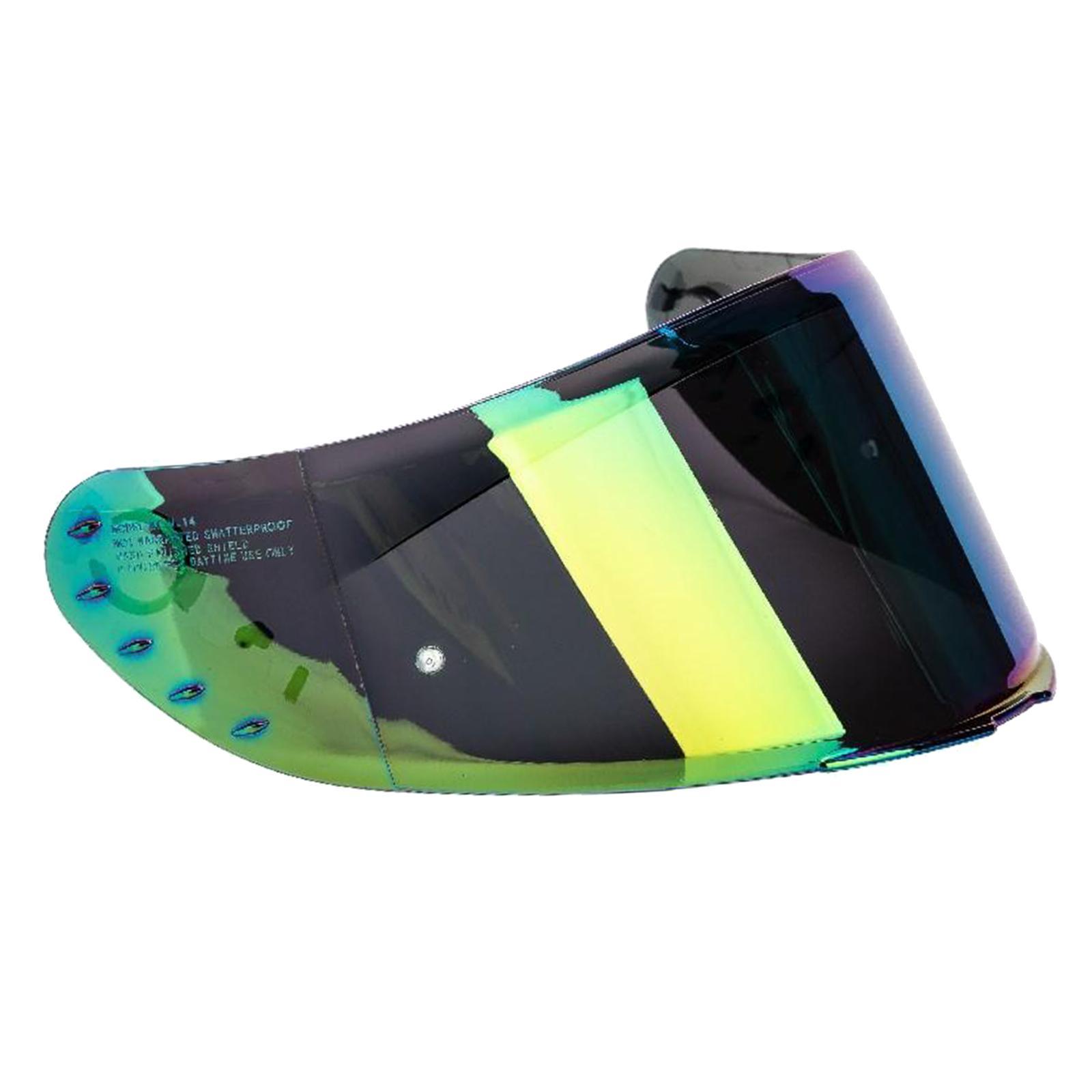 2X Anti Full Face  Visor for  Motorcycle Helmets Colorful