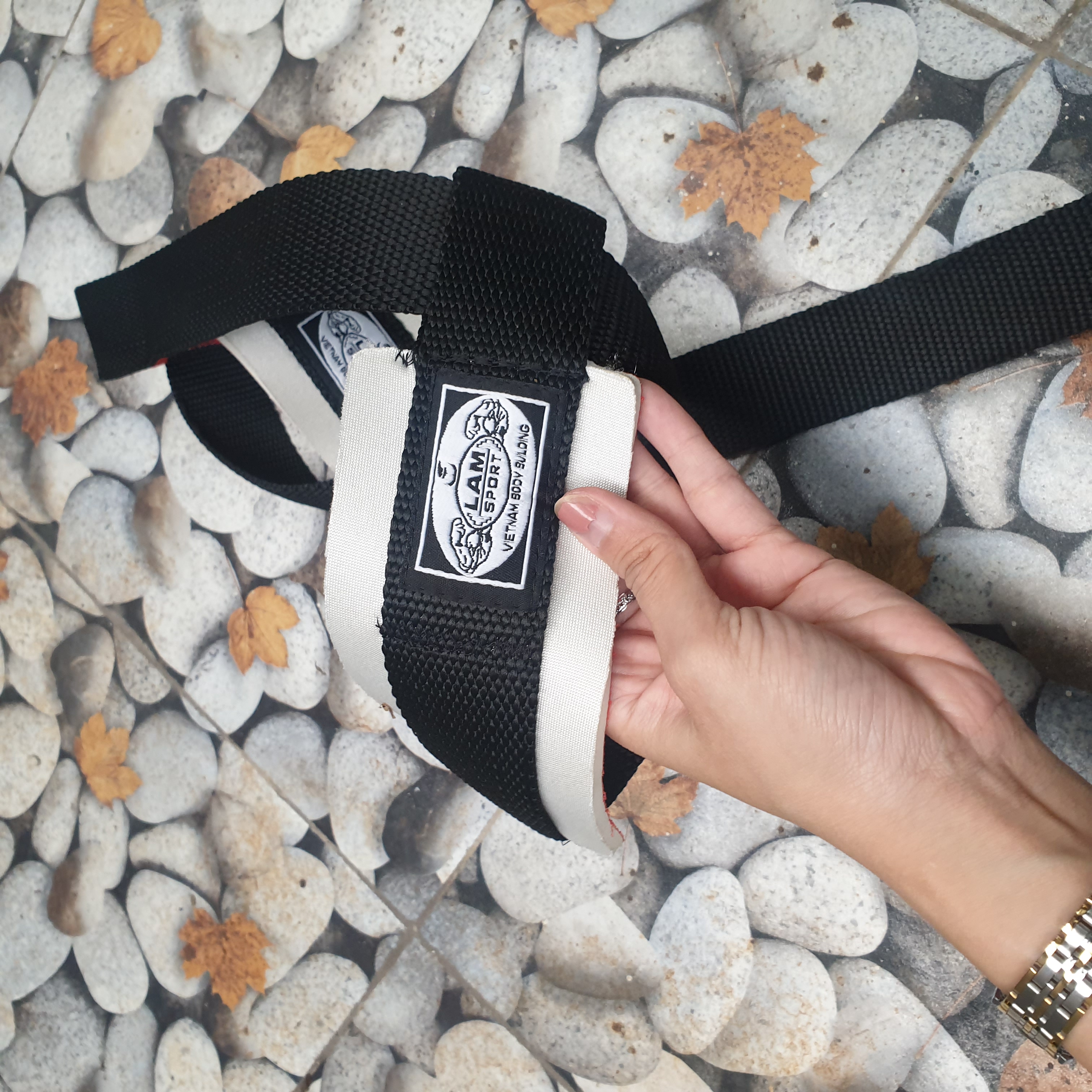 Dây quấn cổ tay kéo lưng tập Gym, nâng tạ hàng Việt Nam