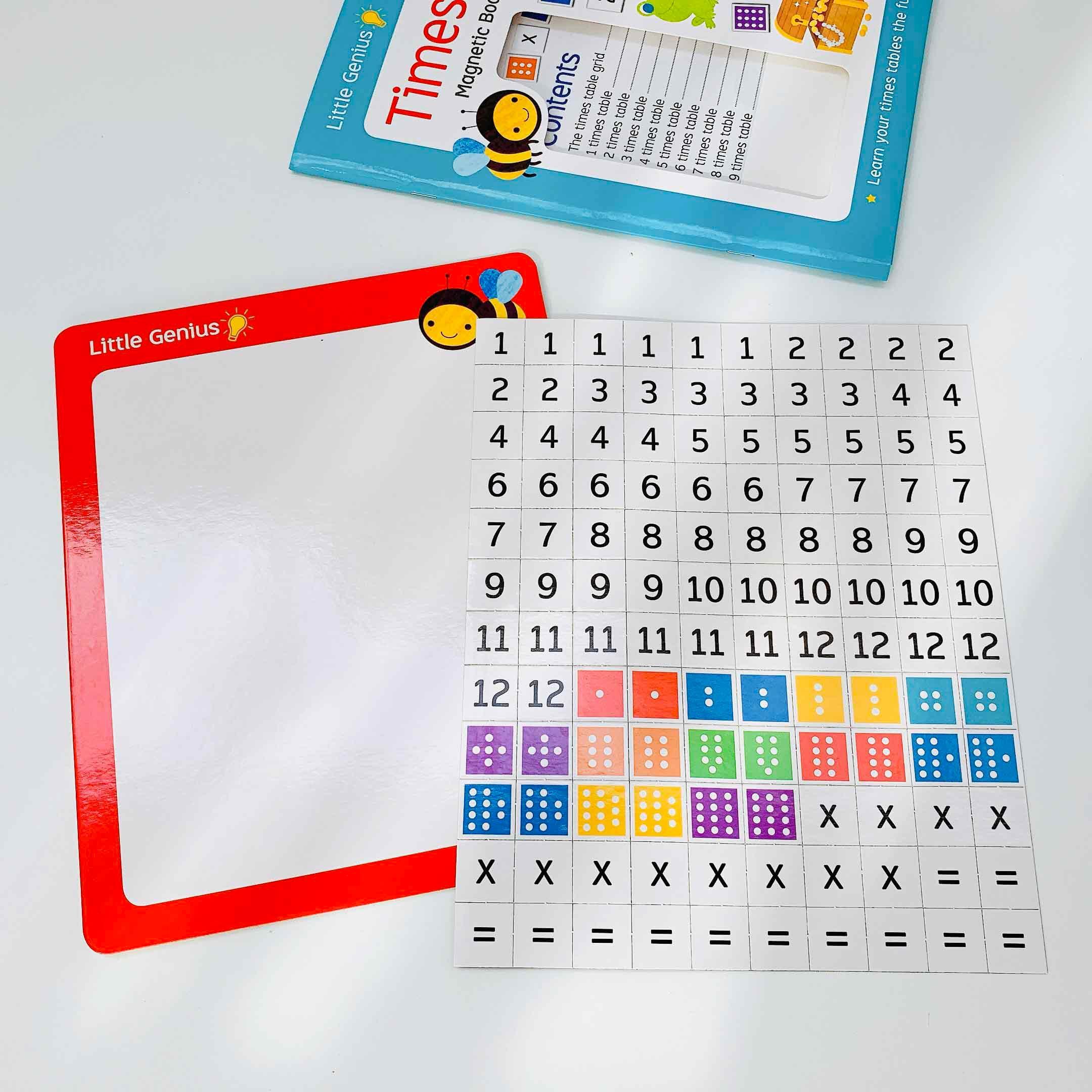 Times Tables Board &amp; Magnets