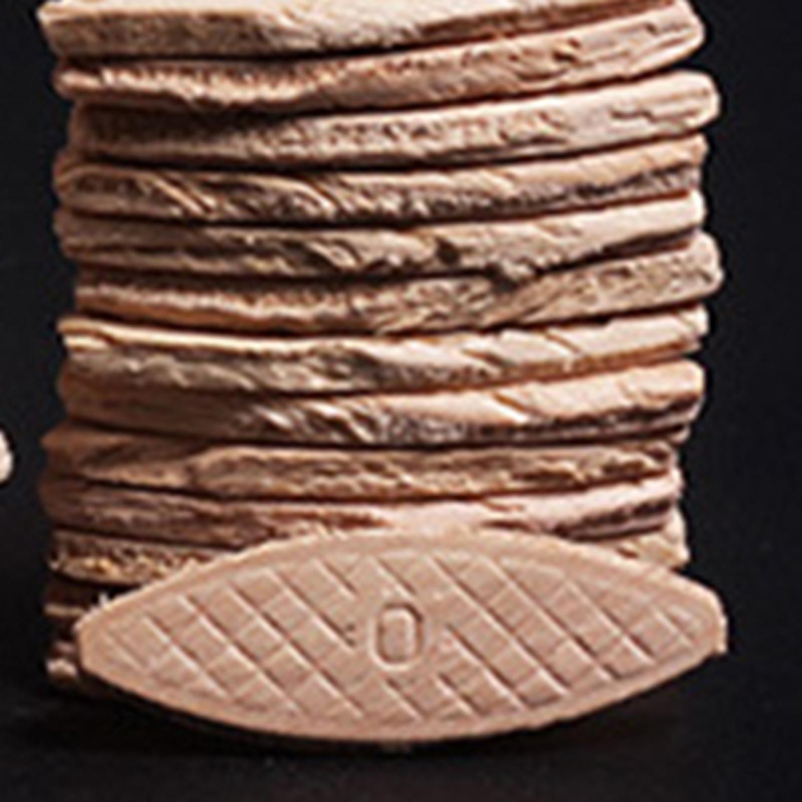 100Pcs Wood Joining Biscuits Handcraft Beech Wood Chips Woodworking Projects