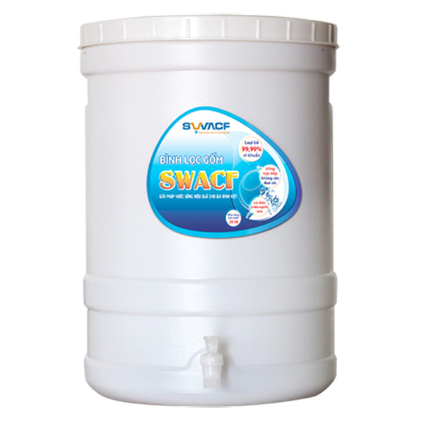 Bình lọc nước SWACF 20L | Công nghệ USA (kèm bộ cấp nước)