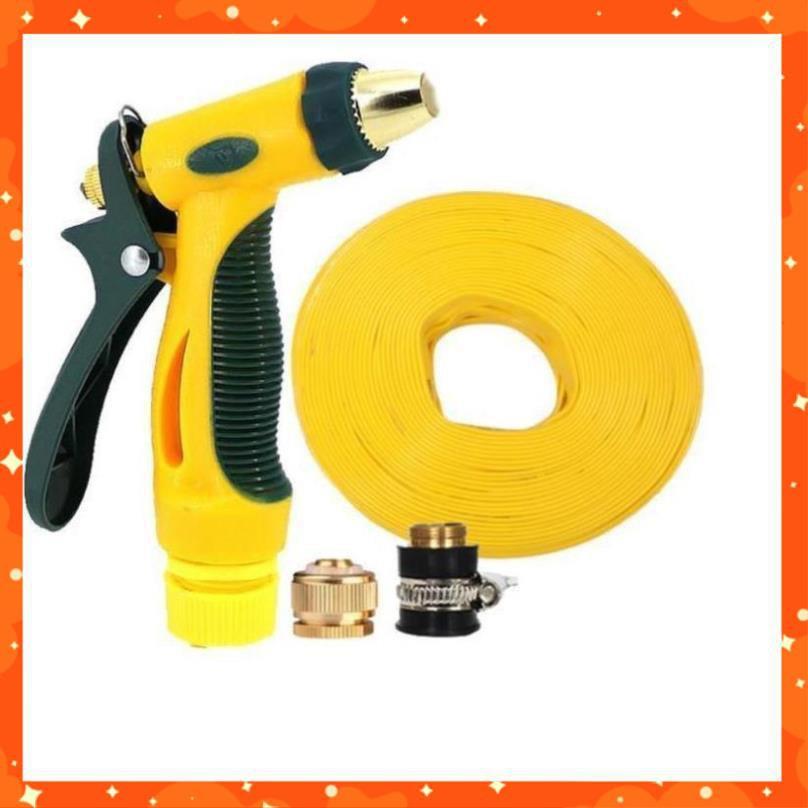 Bộ dây vòi xịt nước rửa xe, tưới cây tăng áp 3 lần,loại 3-5M 206317