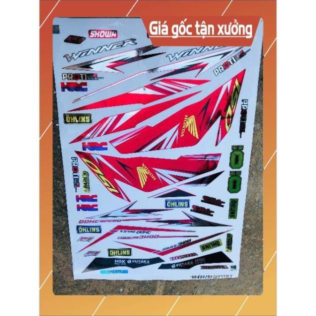 Tem rời winner chất liệu Crom cao cấp