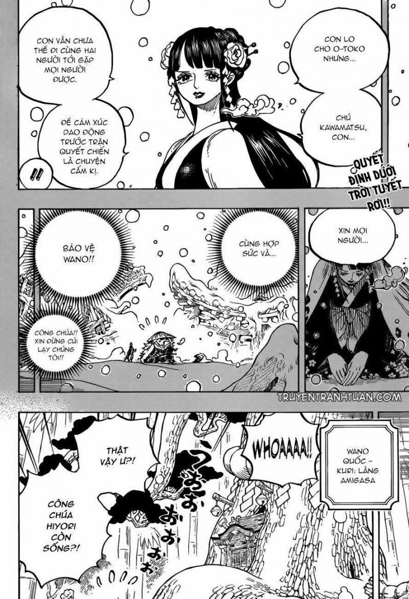 đảo hải tặc - one piece chapter 955 2