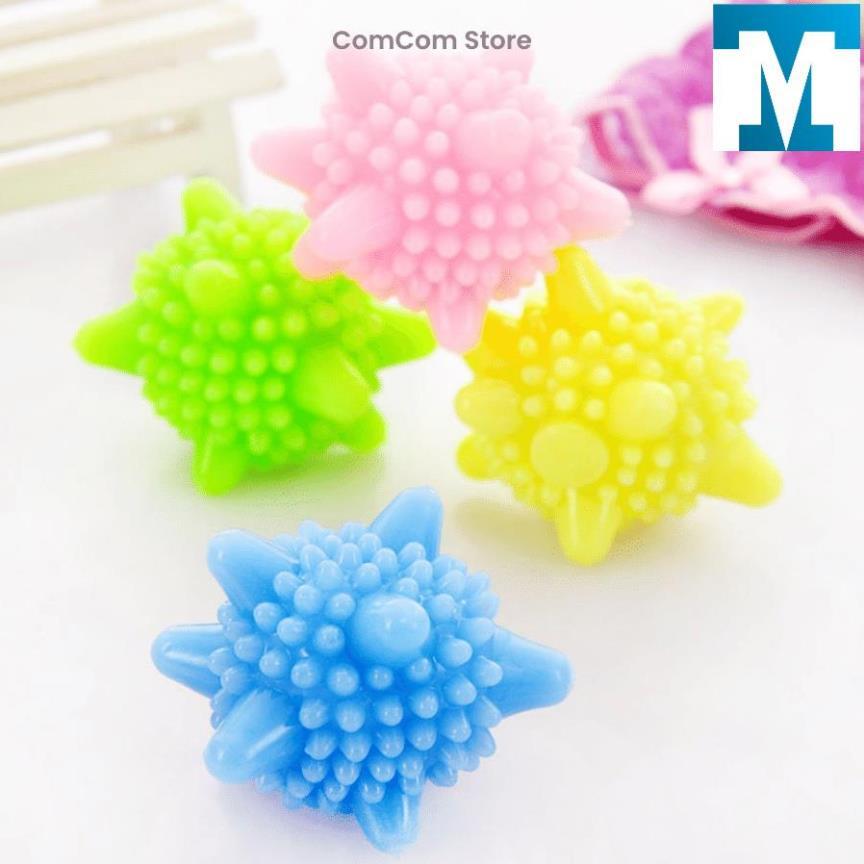 Combo 10 bóng giặt quần áo chống nhăn tiện ích thông minh cho máy giặt