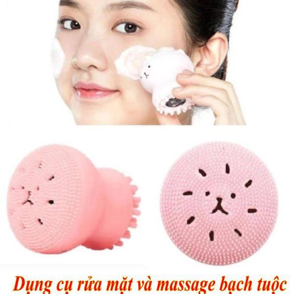 Dụng cụ rửa mặt bạch tuộc Hàn Quốc