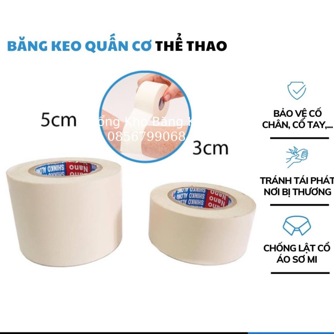 Băng keo thể thao nano chuyên dụng trong bóng đá chống trật khớp hổ trợ vận động cường độ cao