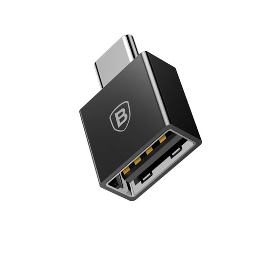Baseus Lv106 - B01 Đầu Chuyển Otg Usb Type C Sang Usb Chính Hãng Baseus
