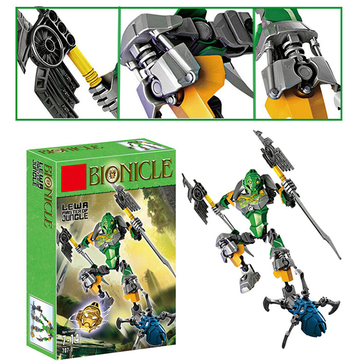 Mô hình đồ chơi Bionicle 707-1 Lewa Jungle - Lego siêu đẳng