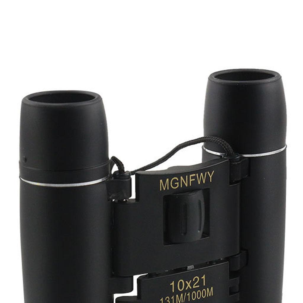 Portable 10x21 Optical Eyeglasses Telescope Fishing Binoculars