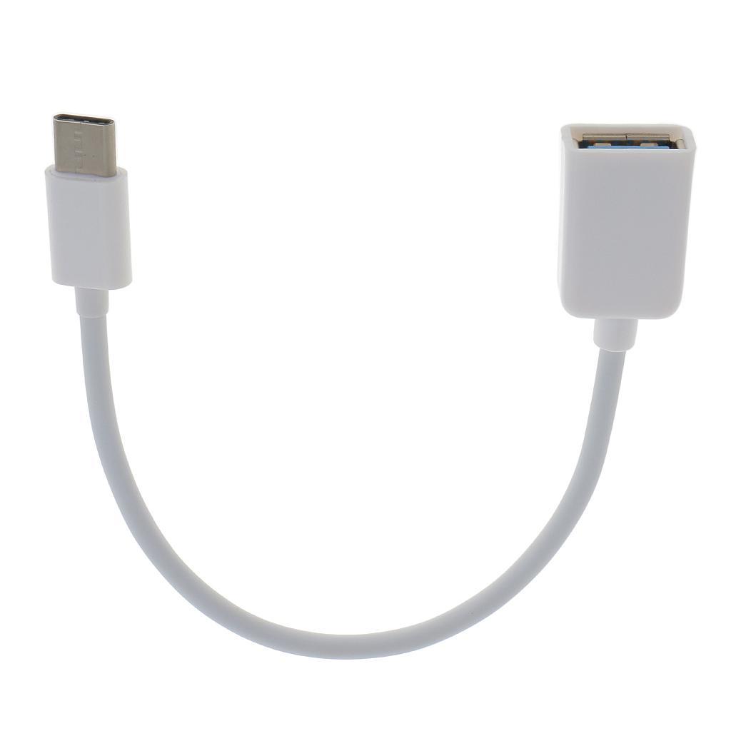 Type C USB 3.1 Male to Type A USB 3.0 Female OTG Cable Adapter for Macbook 12"