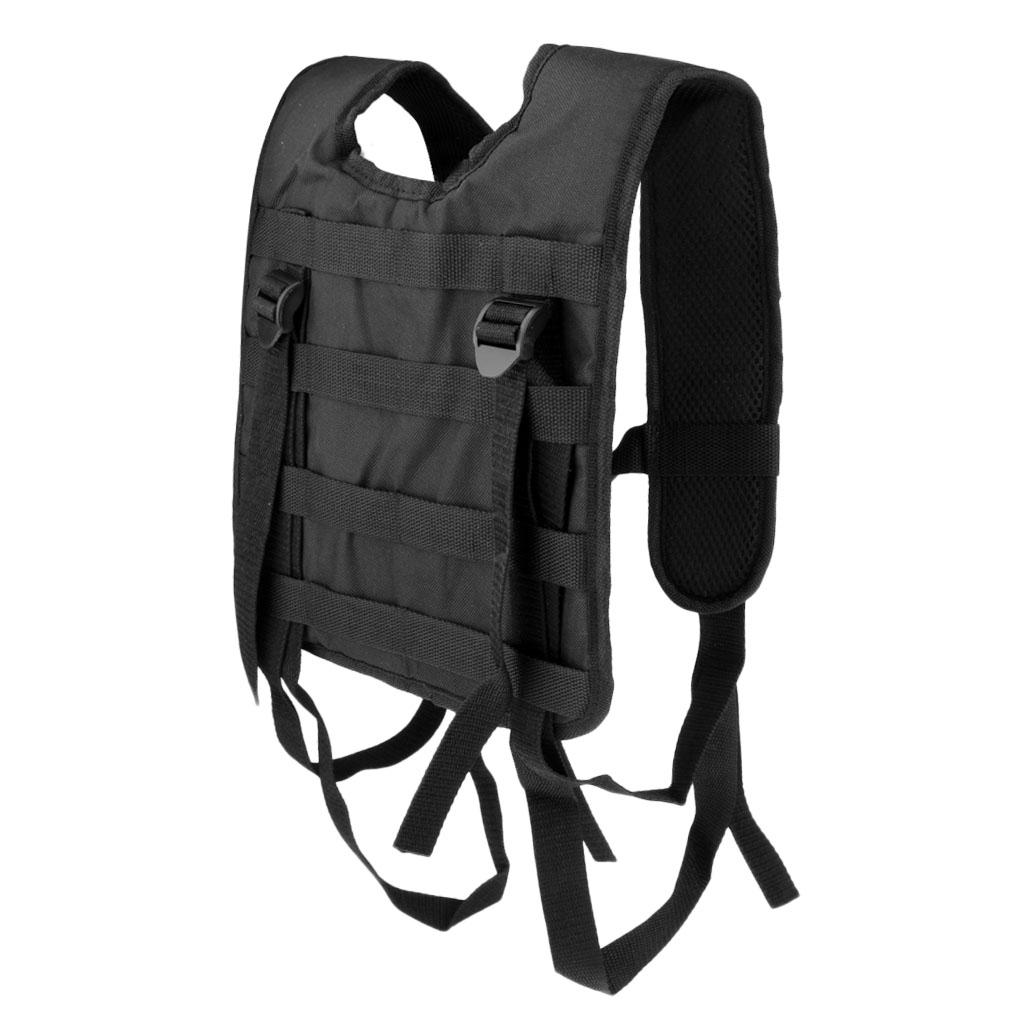 Modular Oxford H-Harness Molle Vest Suspenders for Battle Belt