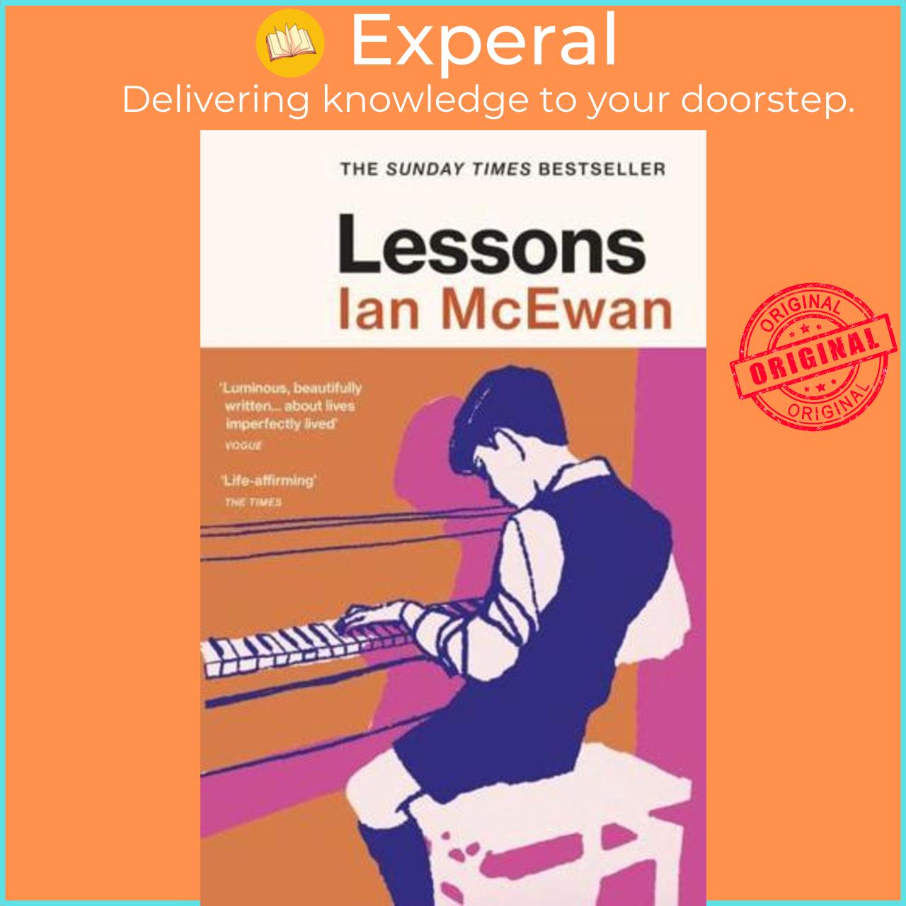 Sách - Lessons by Ian McEwan (UK edition, Paperback)