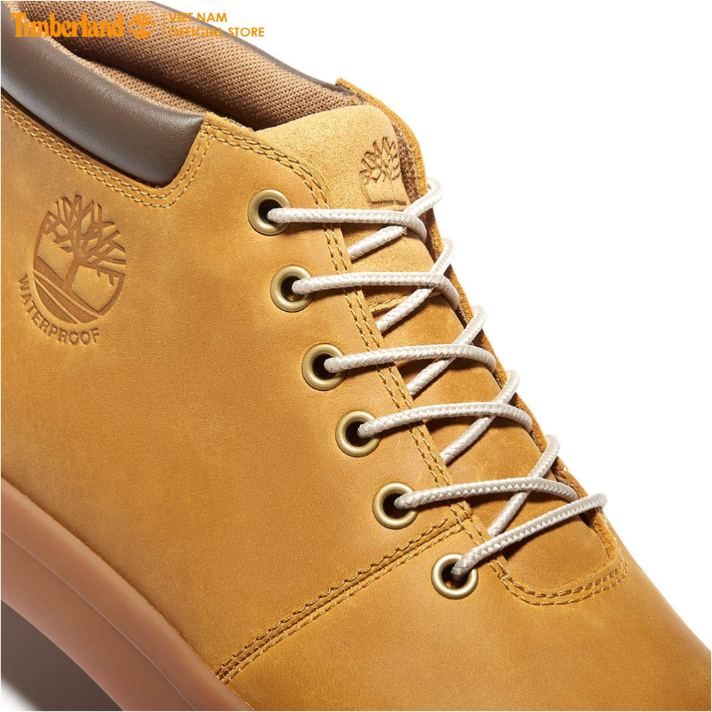 Timberland Giày Nam Boot Cổ Trung Ashwood Park Waterproof Leather Chukka Wheat Full Grain TB0A2DSC24