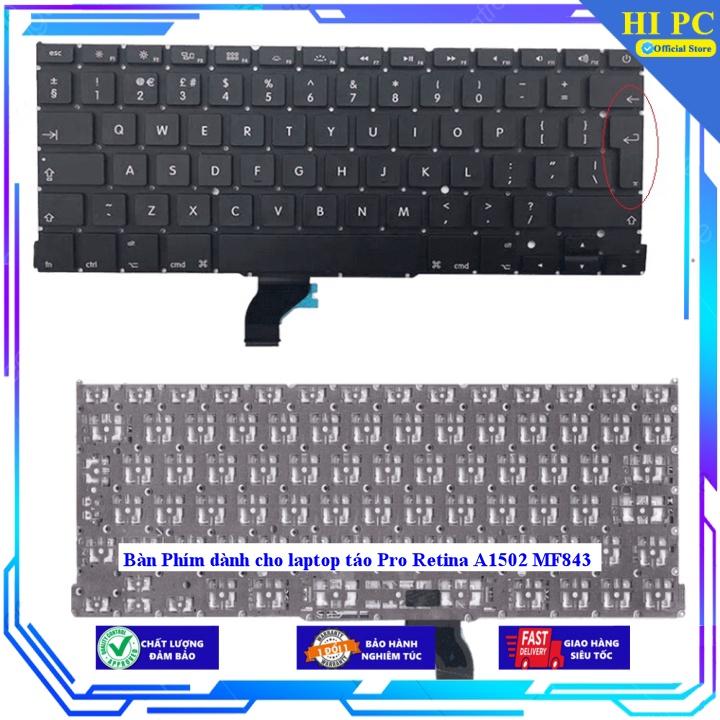 Bàn Phím dành cho laptop táo Pro Retina A1502 MF843 - Hàng Nhập Khẩu