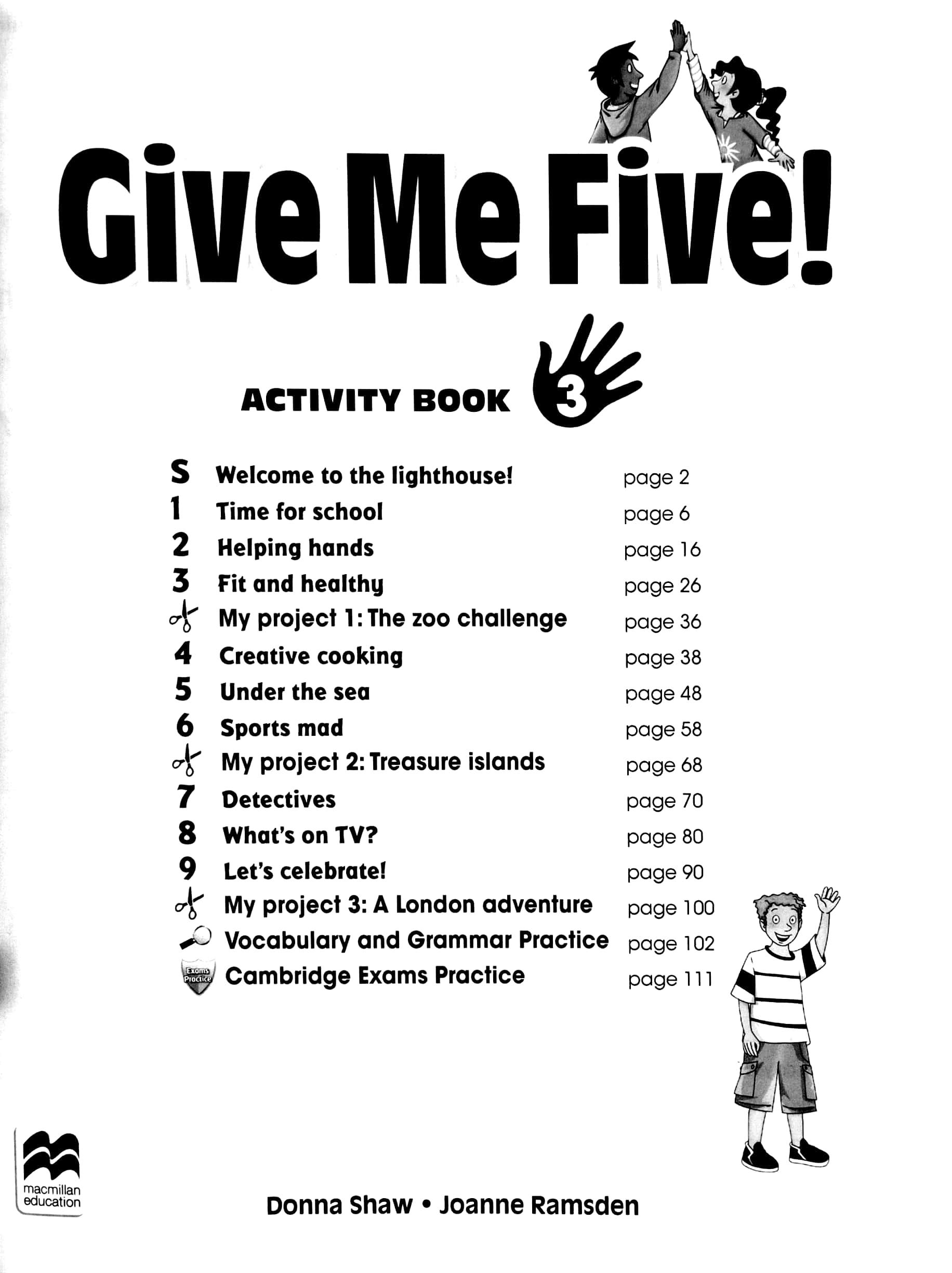 Give Me Five! Level 3 Activity Book With Digital Activity Book