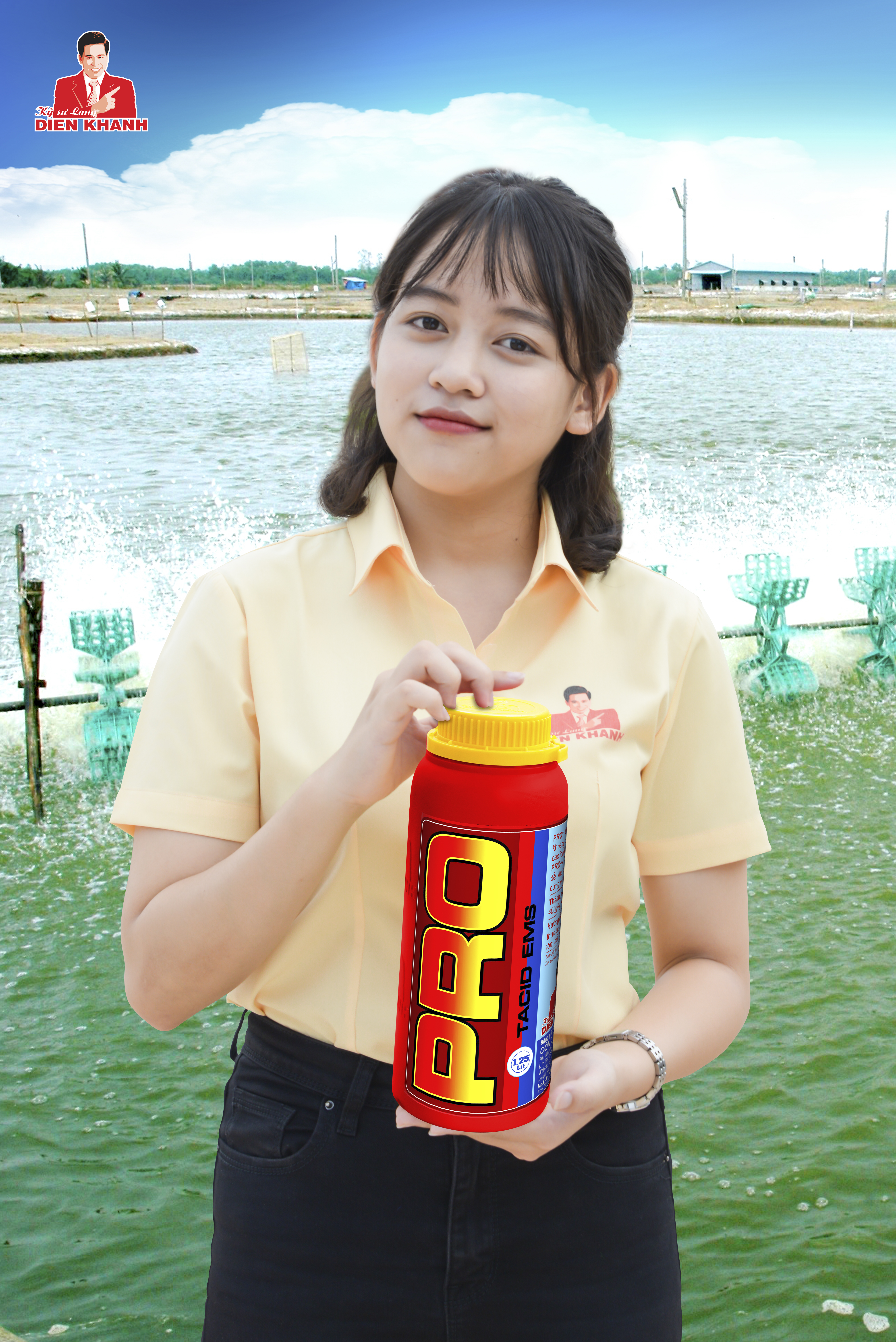 Kích thích tôm lột vỏ nhanh, tăng cường khoáng chất, acid hữu cơ - PROTACID EMS. Dùng cho tôm, cá.