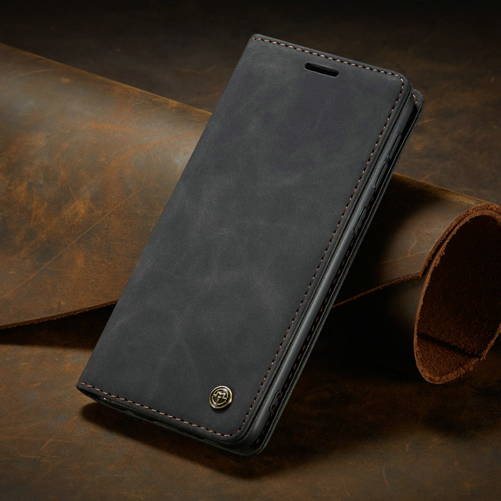 Bao da bò dạng ví chính hãng Caseme dành cho Xiaomi 11 Lite 5G NE - Hàng chính hãng