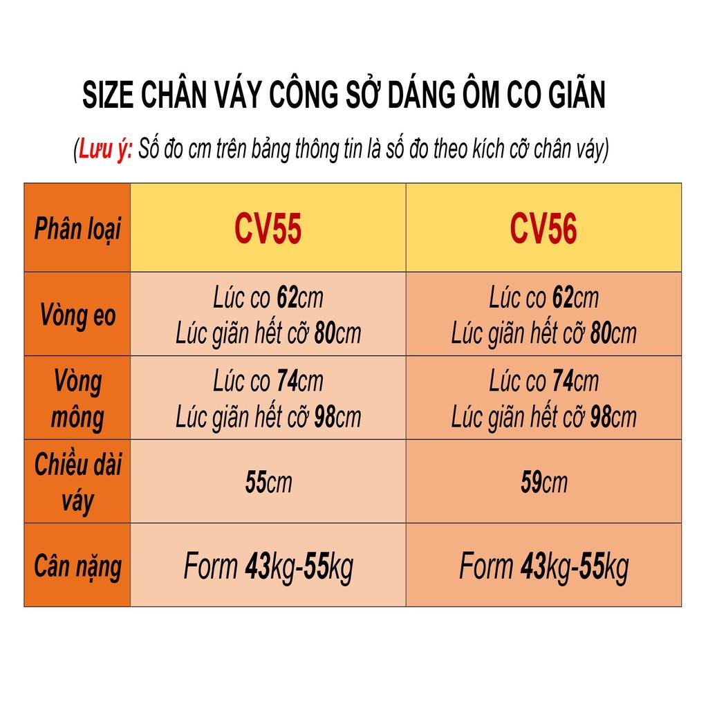 Chân váy dáng ôm công sở CV55