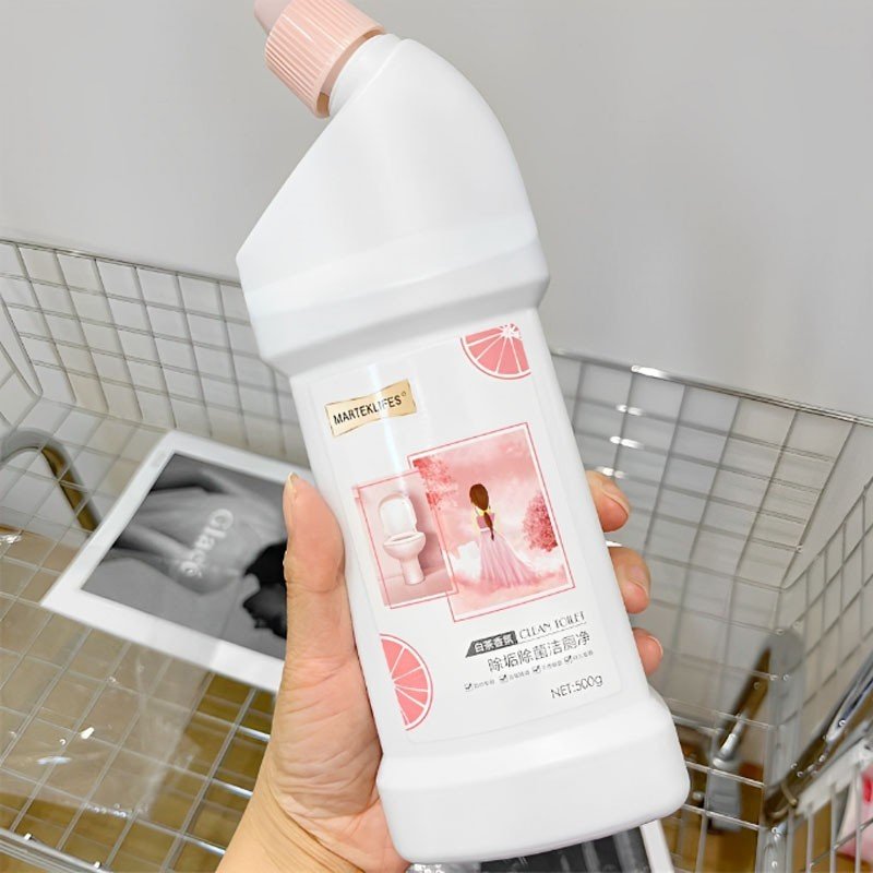 Chai Tẩy Rửa Bồn Cầu Toilet, Nước Tẩy Nhà Vệ Sinh Khử Mùi Hương Thơm Dễ Chịu