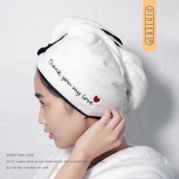 Giá rẻ Khăn Quấn Tóc Nhanh Khô Thần Thánh hs h340 89