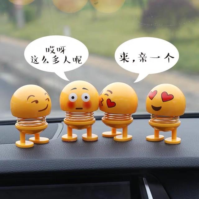 THÚ NHÚN EMOJI CON LẮC LÒ XO Tbest