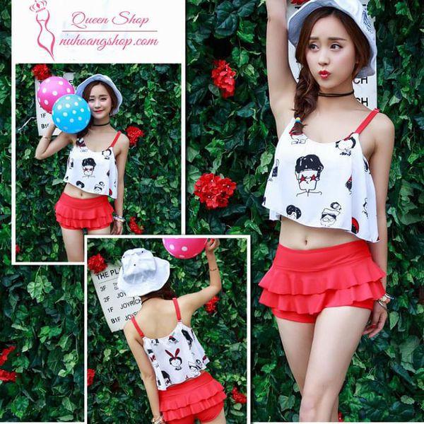 Bikini 3 chi tiết siêu đáng yêu size L DB145