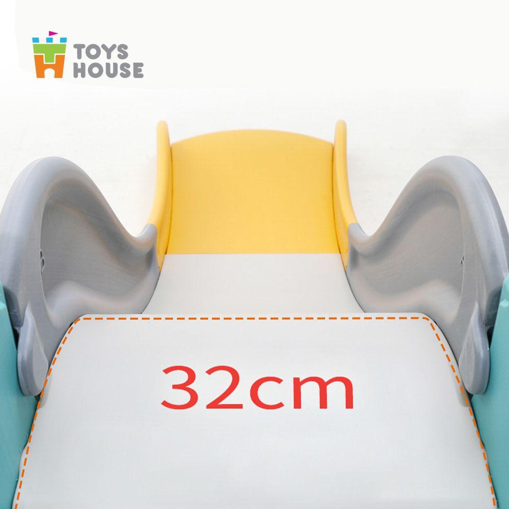 Xích đu kèm khung bóng rổ và cầu trượt, đồ chơi vận động cho bé Toys house WM19020, hàng chính hãng cao cấp