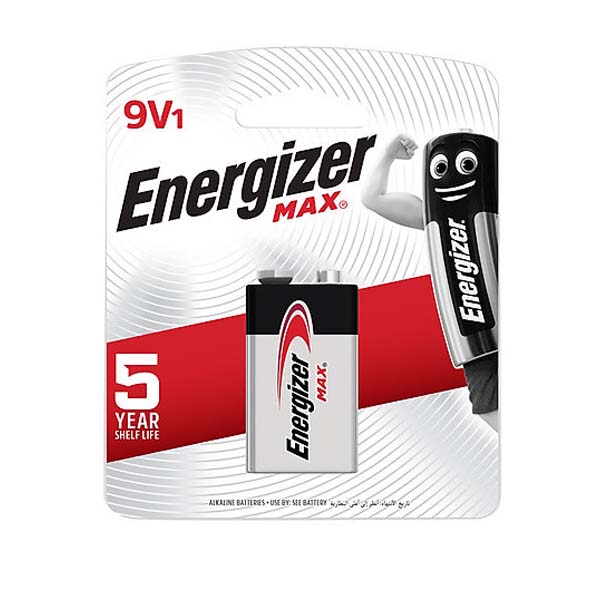 Pin vuông 9V Energizer 522 ALKALINE chính hãng ( Mẫu mới )