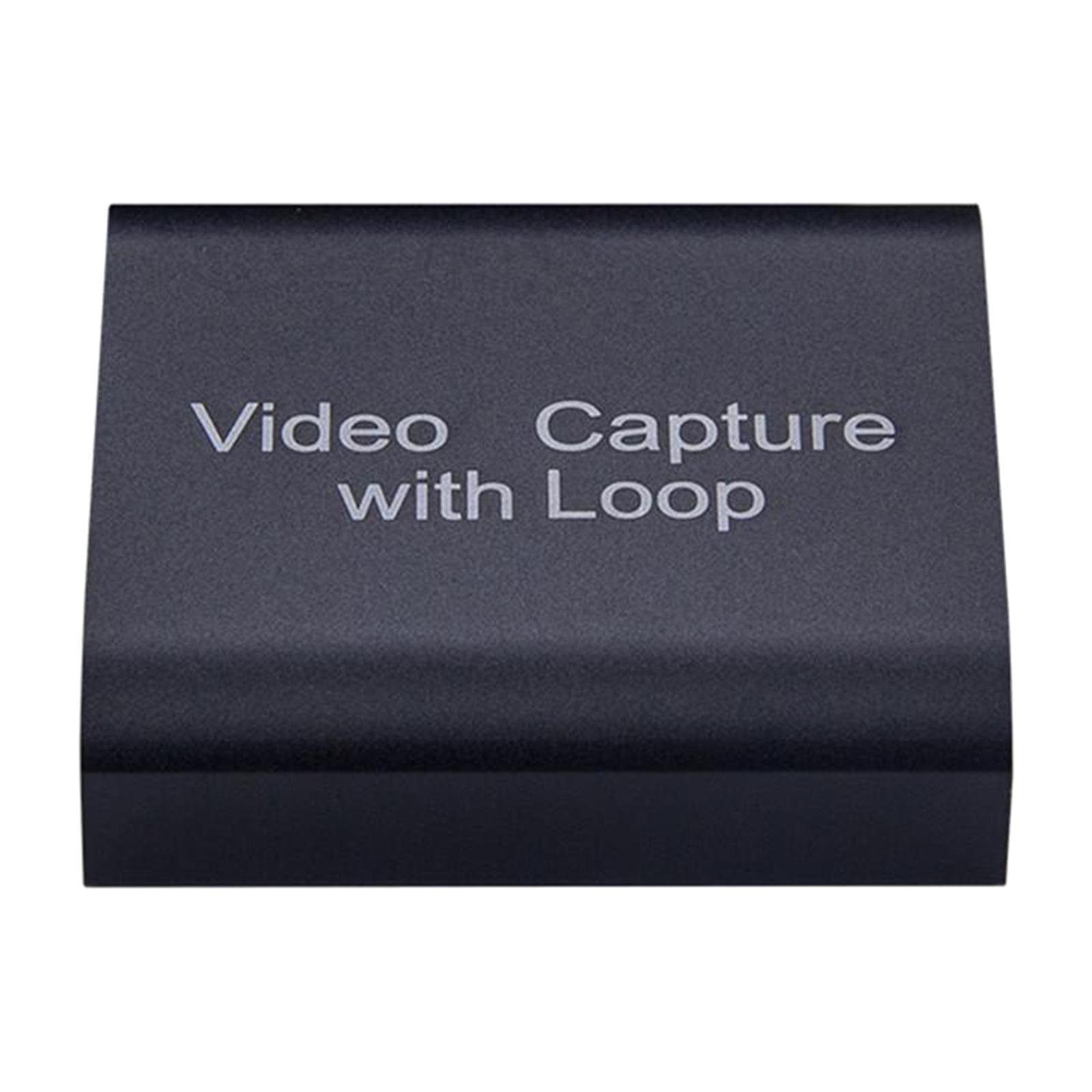 USB 3.0 Video Capture Card Directly to Computer for Live Broadcasting