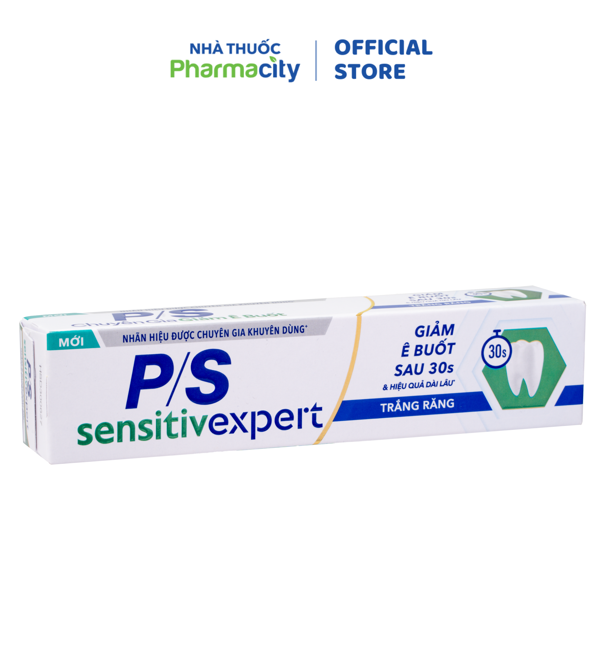 Kem đánh răng P/S Sensitive giảm ê buốt và làm trắng răng (100g)