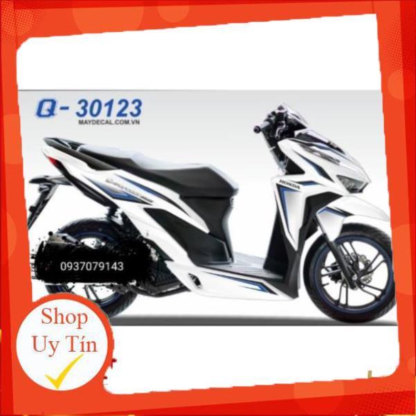 Tem rời vario 2018 dán xe trắng