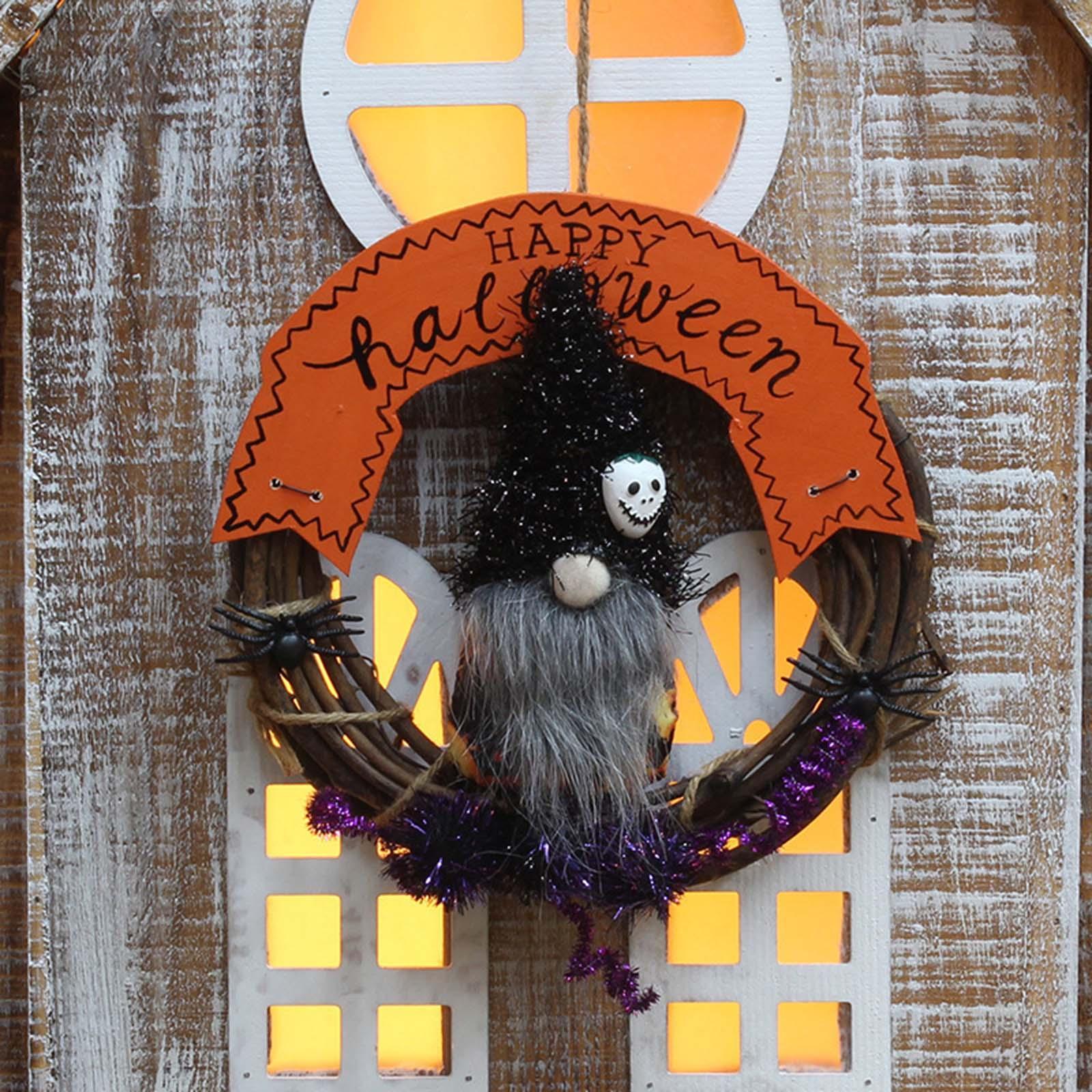 Halloween Wreath for Front Door Halloween Porch Decor for Wall Party