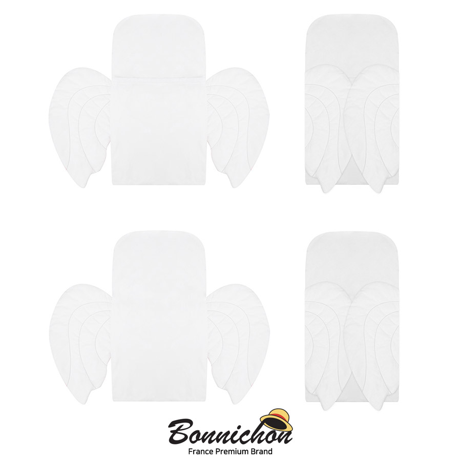 Set chăn đệm sơ sinh thiên thần BONNICHON Angel's Form (Chính hãng Hàn Quốc)