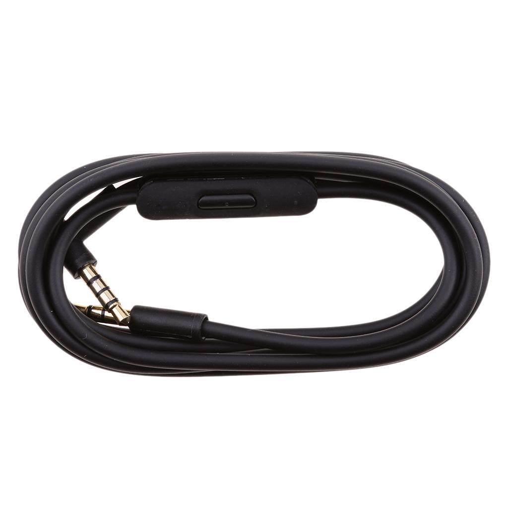 2 Pieces Replacement Audio Cable With Talk/Mic Remote For by