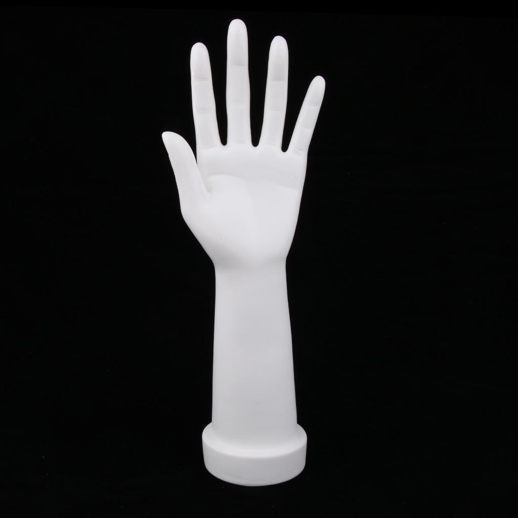 Female Mannequin Hand Arm Display Base Gloves Jewelry Model Right Left