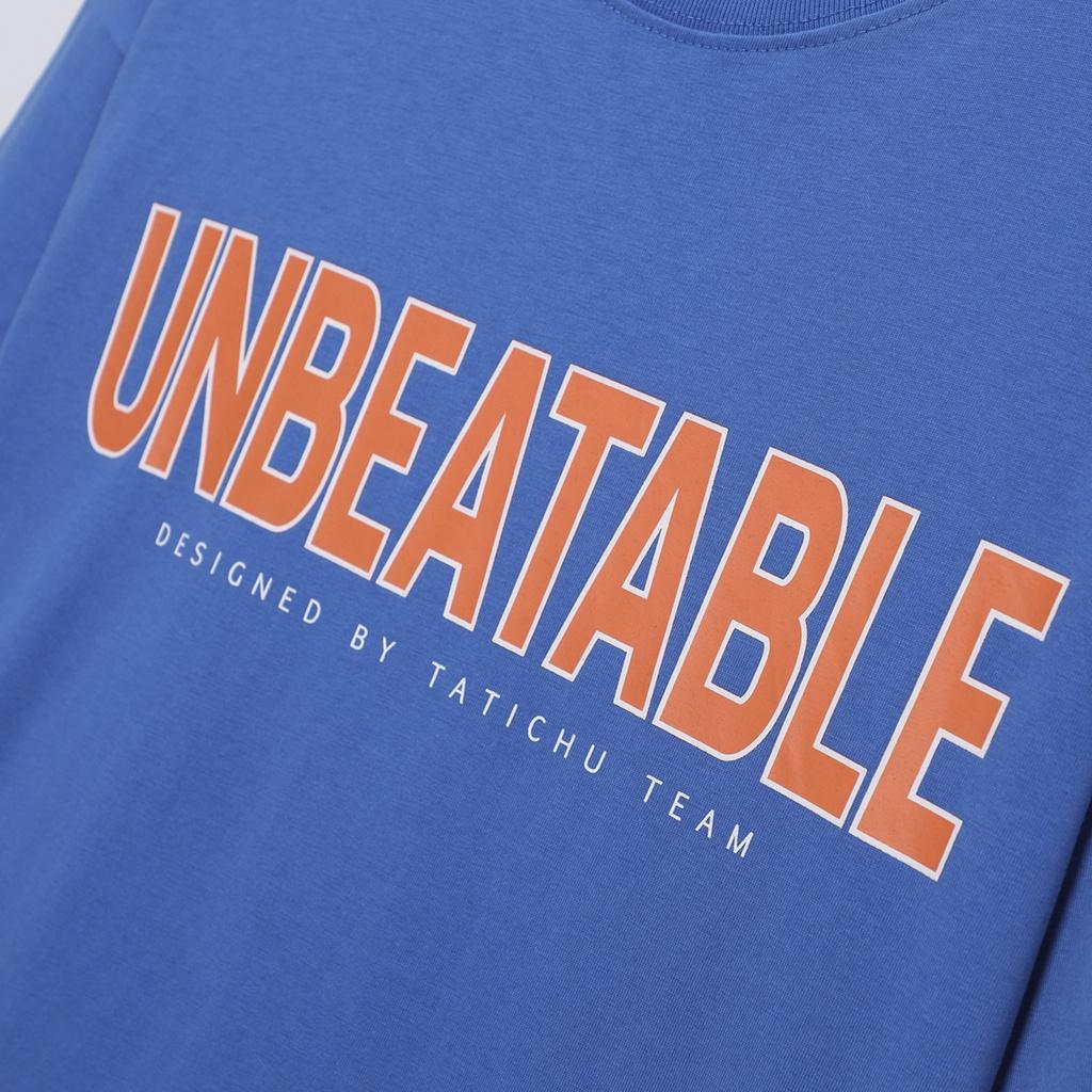 TATICHU - Áo thun form rộng in chữ UNBEATABLE - UNBEATABLE Tee Shirt
