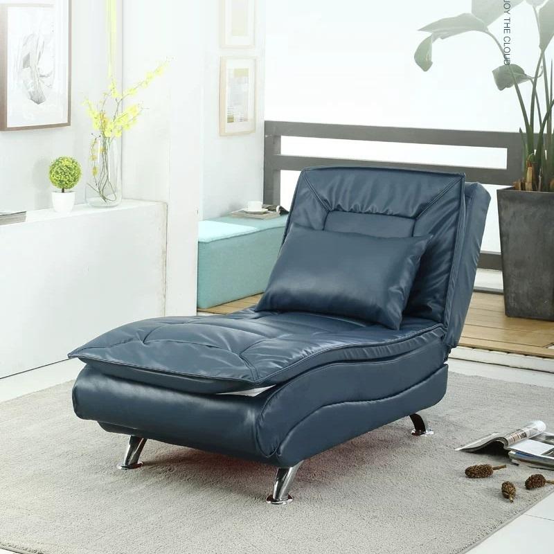 Ghế sofa giường nằm thư giãn bọc da tặng kèm gối - Có Kèm Ảnh Thật