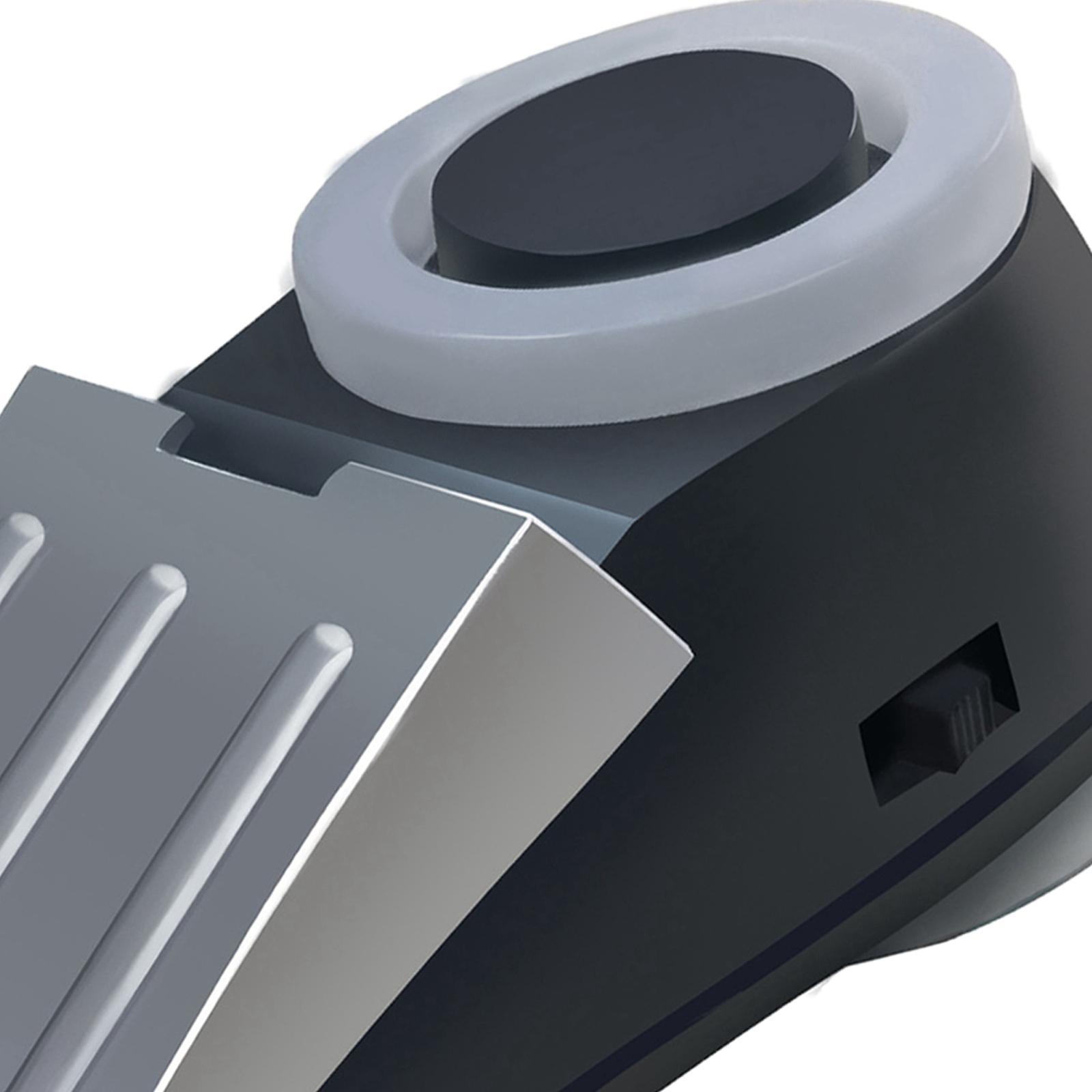 Door Stop Alarm with Alert and Light Window Vibration Alarm Door Stop Wedge Alarm for Window