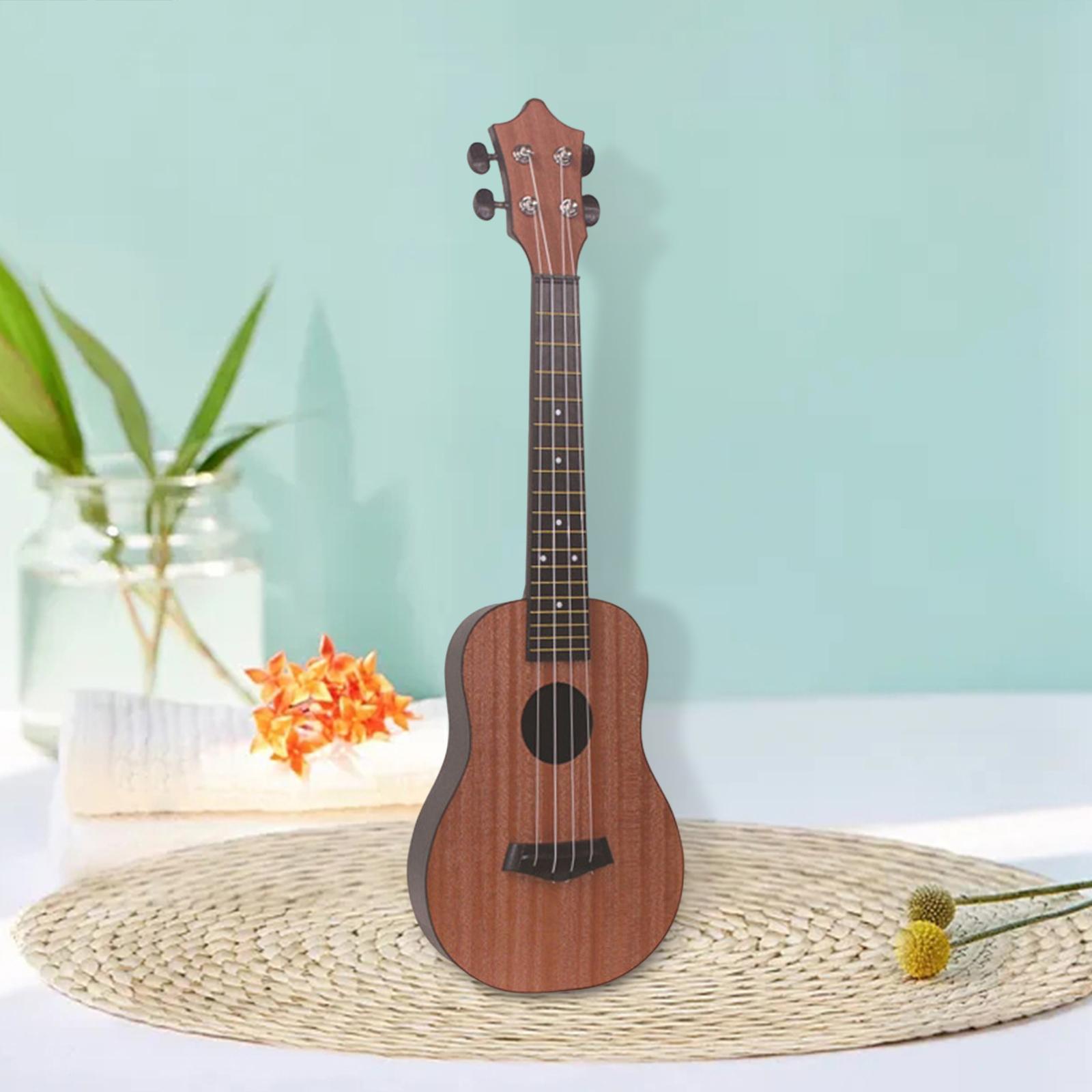 Acoustic Ukulele Toy String Guitar Ukulele Guitar Classical Instrument for Leisure Beginners
