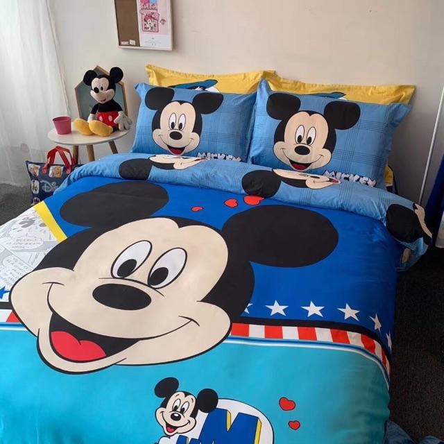 Set Cotton 5D Disney 100%cotton Hàng Nhập Cao Cấp 4 Món Món Quà Hoàn Hảo Dành Cho Các Bé
